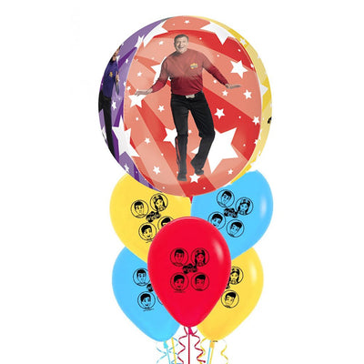 The Wiggles Orbz Balloon Birthday Party Pack