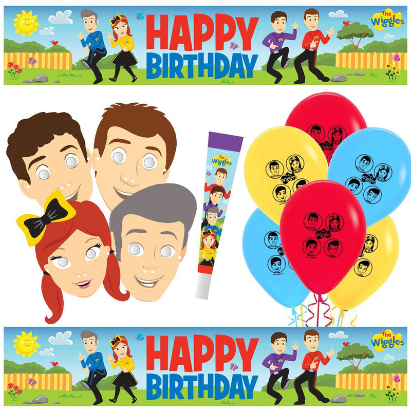 The Wiggles 8 Guest Happy Birthday Emma Anthony Simon Lachy Party Pack