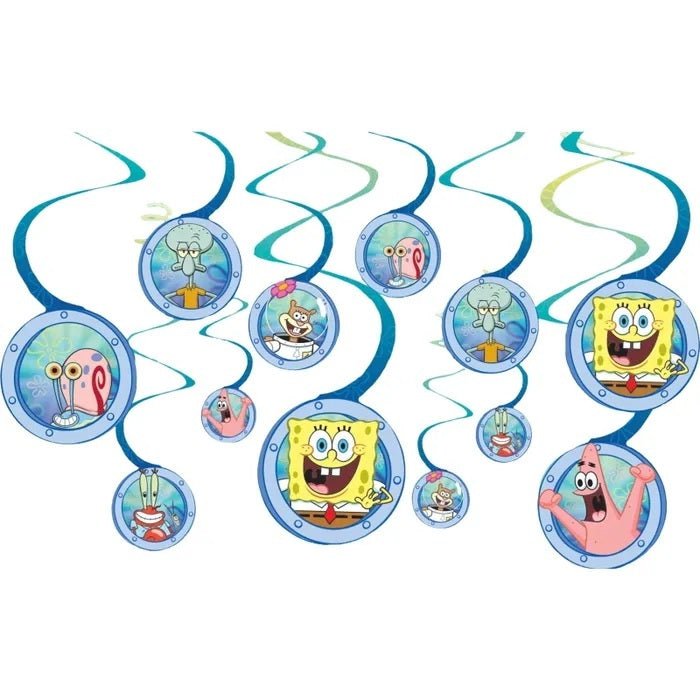 SpongeBob Squarepants 8 Guest Birthday Party Pack