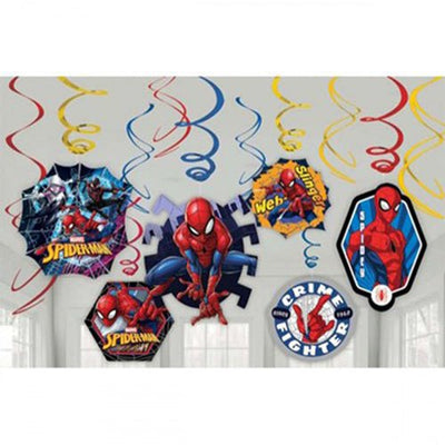 Spiderman Happy Birthday Decorating Party Pack