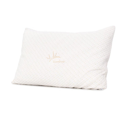 Giselle Bedding Set of 2 Single Bamboo Memory Foam Pillow - Payday Deals