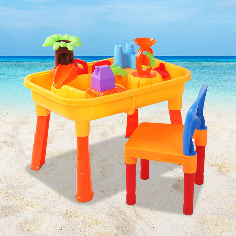 Keezi Kids Table & Chair Sandpit Set - Payday Deals