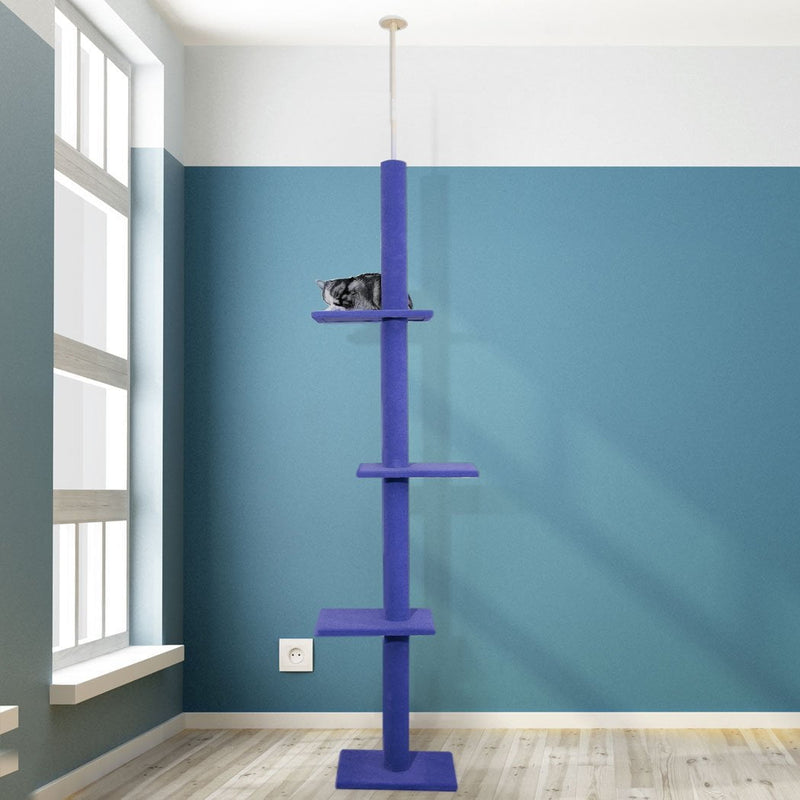 PaWz Cat Tree Scratching Post Scratcher Tower Condo House Furniture Ceiling High - Payday Deals