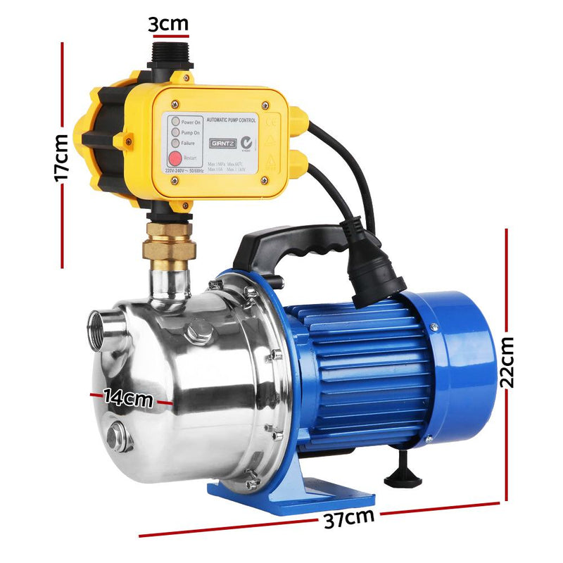Giantz 2300W High Pressure Garden Jet Water Pump with Auto Controller - Payday Deals