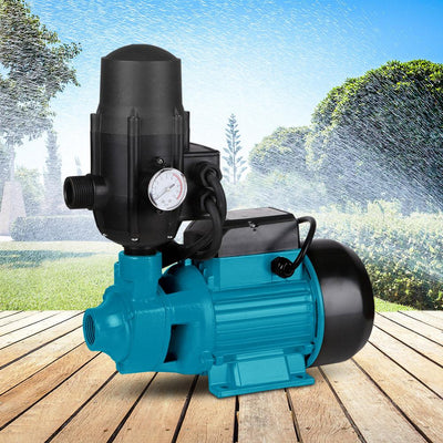 Giantz Auto Peripheral Pump Clean Water Garden Farm Rain Tank Irrigation QB80 - Payday Deals