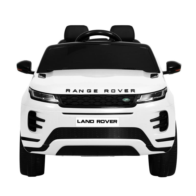 Kids Ride On Car Licensed Land Rover 12V Electric Car Toys Battery Remote White - Payday Deals