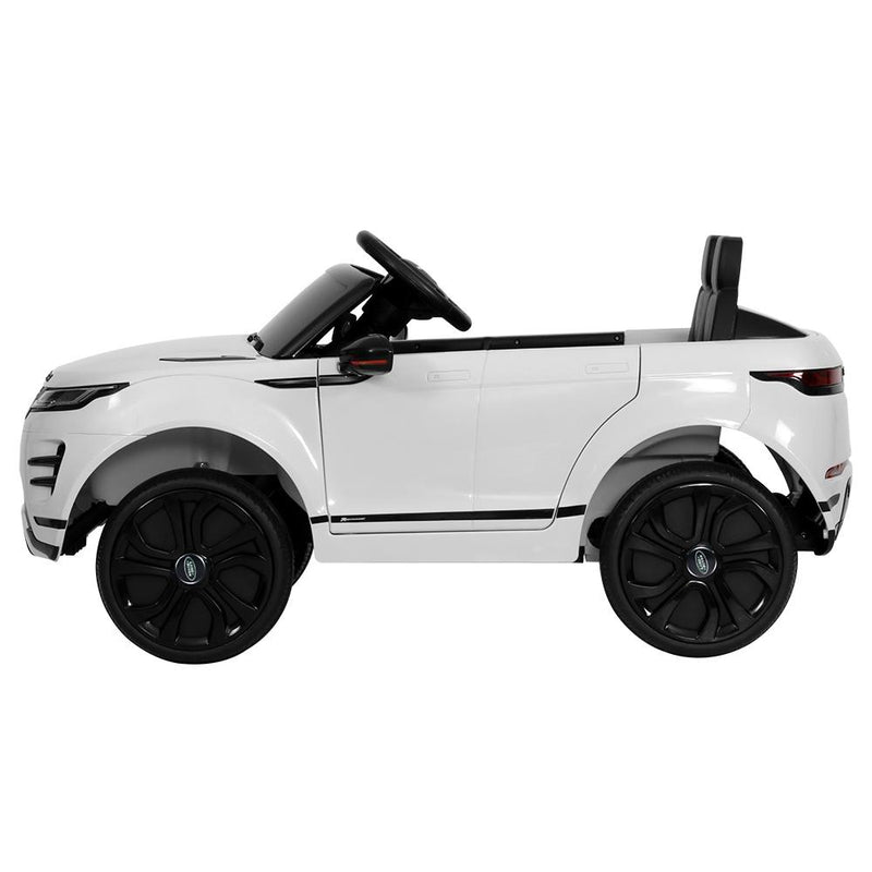 Kids Ride On Car Licensed Land Rover 12V Electric Car Toys Battery Remote White - Payday Deals
