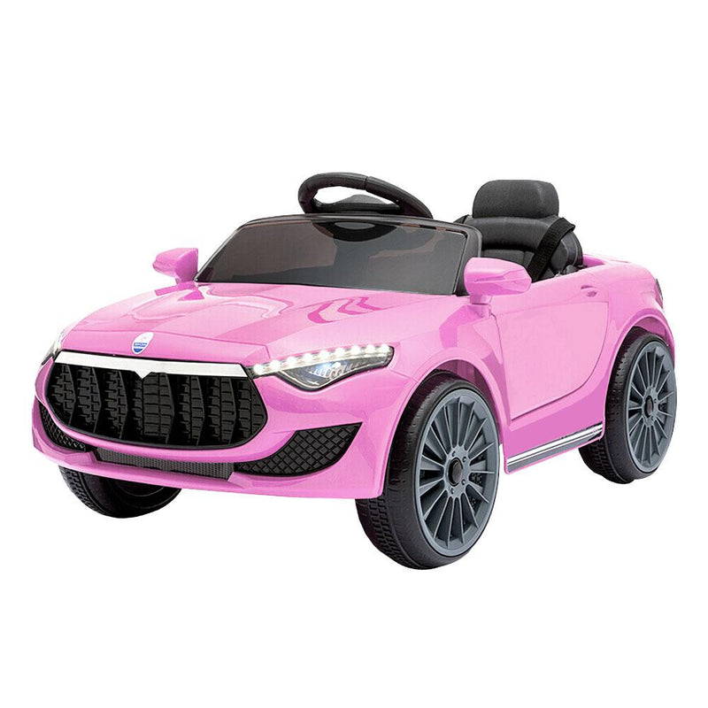 Rigo Kids Ride On Car Battery Electric Toy Remote Control Pink Cars Dual Motor - Payday Deals