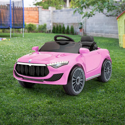 Rigo Kids Ride On Car Battery Electric Toy Remote Control Pink Cars Dual Motor - Payday Deals
