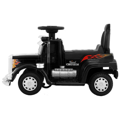 Ride On Cars Kids Electric Toys Car Battery Truck Childrens Motorbike Toy Rigo Black - Payday Deals