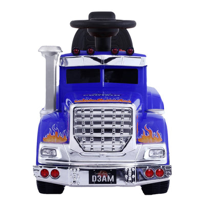 Ride On Cars Kids Electric Toys Car Battery Truck Childrens Motorbike Toy Rigo Blue - Payday Deals
