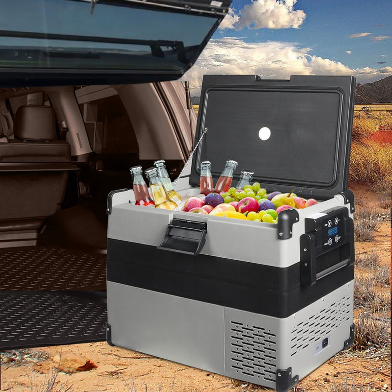 Spector 55L Portable Fridge Freezer Cooler Refrigerator Camping Caravan Boat - Payday Deals