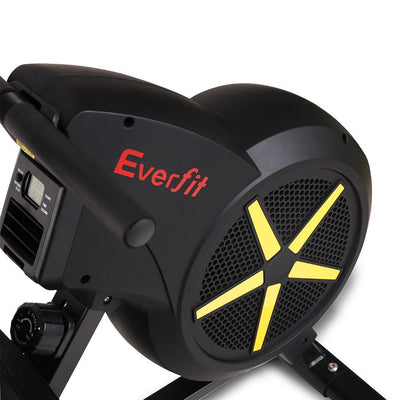 Everfit Rowing Exercise Machine Rower Resistance Fitness Home Gym Cardio Air - Payday Deals