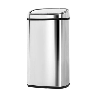68L Stainless Steel Motion Sensor Rubbish Bin - Payday Deals