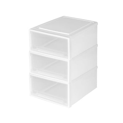Storage  Drawers Set Cabinet Tools Organiser Box Chest Drawer Plastic Stackable - Payday Deals