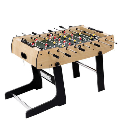 4FT Foldable Soccer Table Tables Balls Foosball Football Game Home Party Gift - Payday Deals