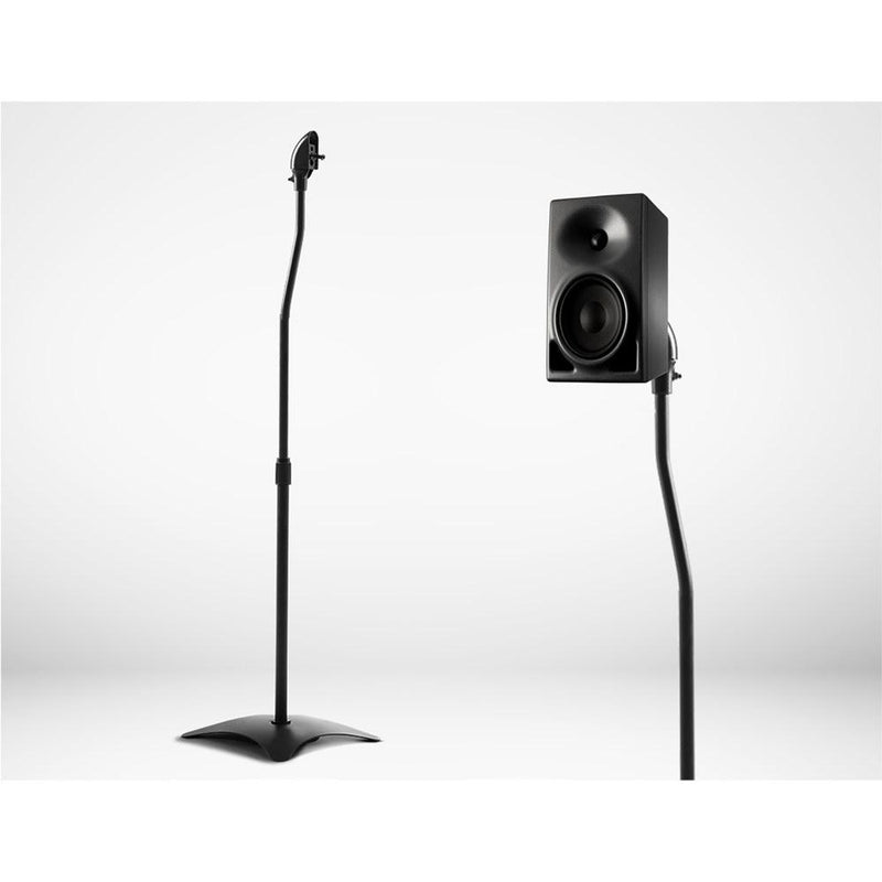 Set of 2 112CM Surround Sound Speaker Stand - Black - Payday Deals