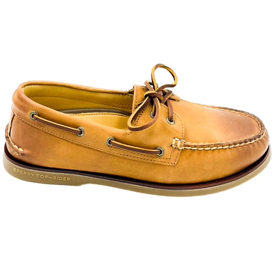 Sperry Men's A/O 2 Eye Leather Boat Shoes Gold Cup Moccasins
