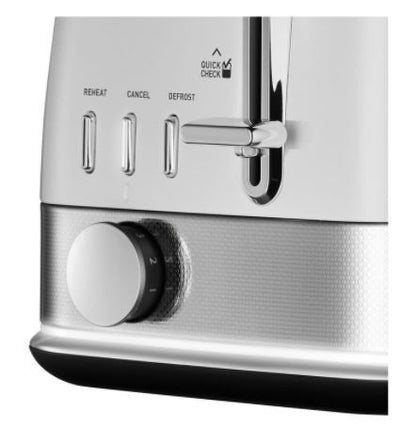 Sunbeam  York Collection 2 Slice Toaster - White Silver