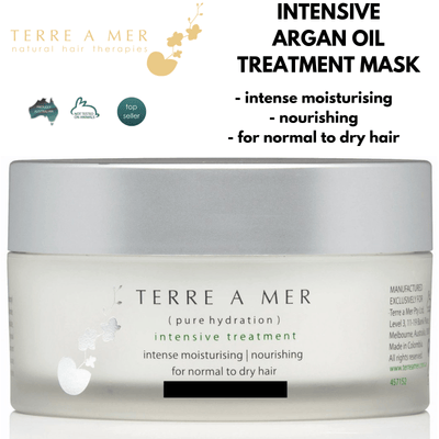 2x TERRE A MER Argan Oil Repair Hair Mask Cream Intensive Treatment