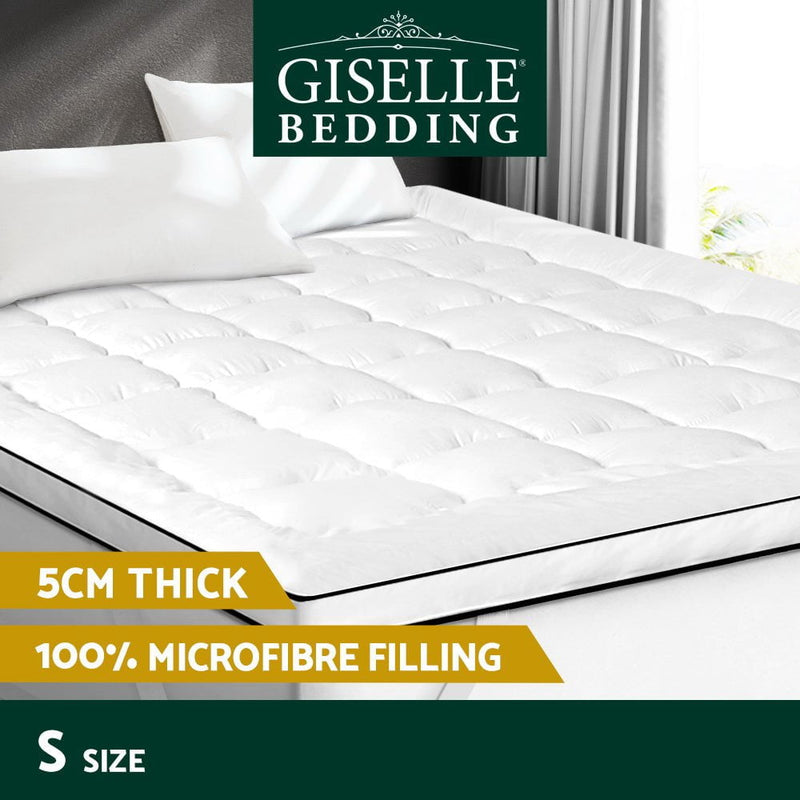 Giselle Bedding Mattress Topper Pillowtop - Single