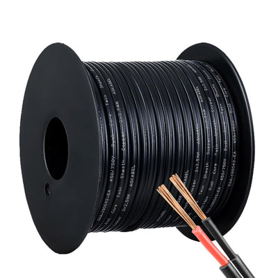 2.5MM Electrical Cable Twin Core Extension Wire 30M Car Solar Panel 450V - Payday Deals