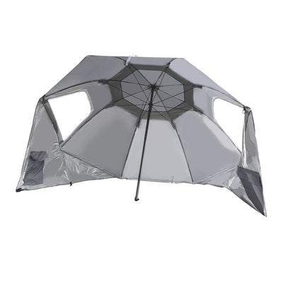 Outdoor Umbrella Beach Umbrellas Sun Shade Weather Patio Garden Shelter 2M Blue - Payday Deals