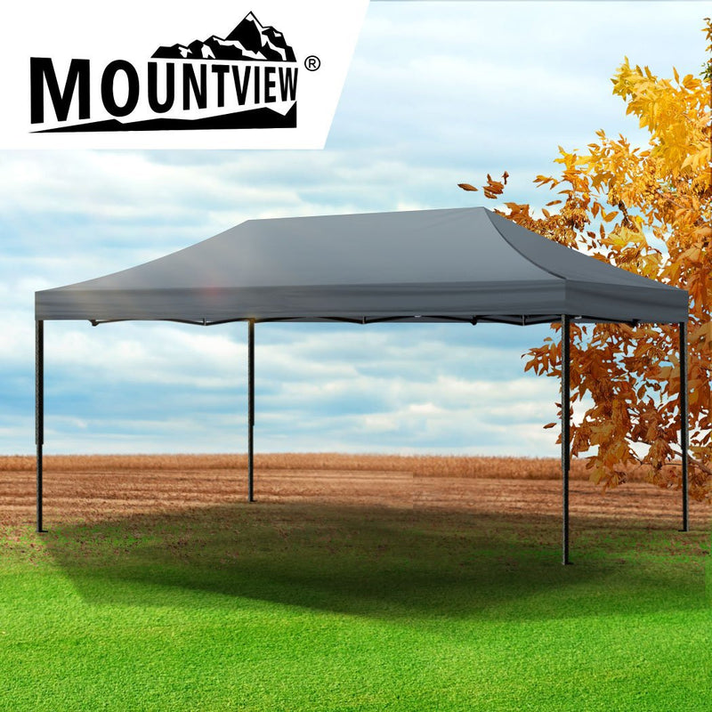 Mountview Gazebo Tent 3x6 Outdoor Marquee Gazebos Camping Canopy Wedding Folding - Payday Deals