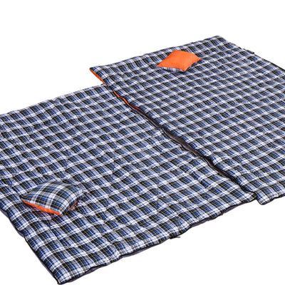 Mountview -10Â°C Double Indoor Outdoor Adult Camping Hiking Envelope Sleeping Bag - Payday Deals