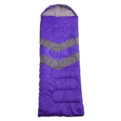 Mountview Single Sleeping Bag Bags Outdoor Camping Hiking Thermal -10 deg Tent
