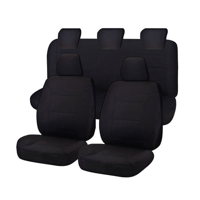 Seat Covers for FORD RANGER PXII SERIES 16/2015 - ON DUAL CAB FR BLACK ALL TERRAIN