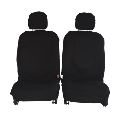 Challenger Canvas Seat Covers - For Nissan Frontier D40 Dual Cab (2009-2020)
