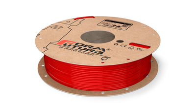 PETG Filament HDglass 2.85mm See Through Red 750 gram 3D Printer Filament