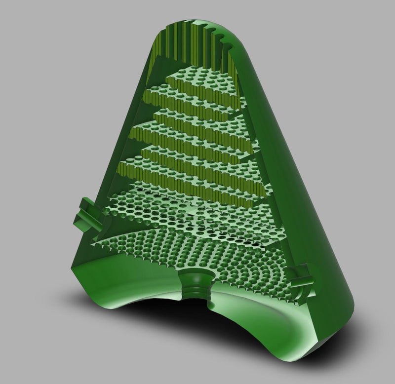 PLA Filament Copper 3D PLActive - Innovative Antibacterial 2.85mm 250gram Apple Green Color 3D Printer Filament