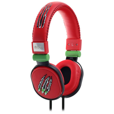Moki Popper - Claw Red soft cushioned premium DJ Style headphone