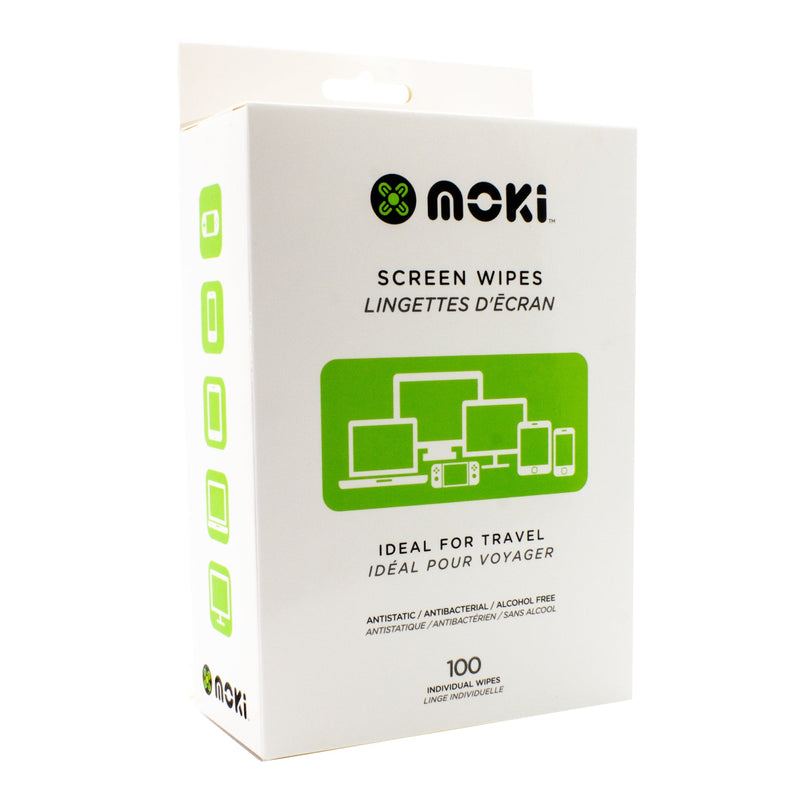 MOKI Screen Wipes Box (100)