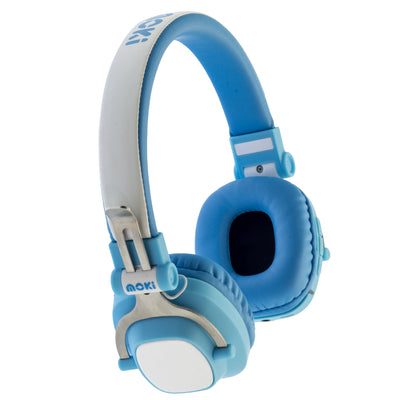 MOKI Exo Kids Bluetooth Headphone - Blue