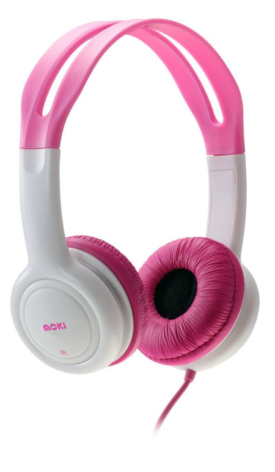 MOKI Volume Limited Kids Pink Headphones