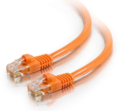 ASTROTEK CAT6 Cable 1m - Orange Color Premium RJ45 Ethernet Network LAN UTP Patch Cord 26AWG-CCA PVC Jacket