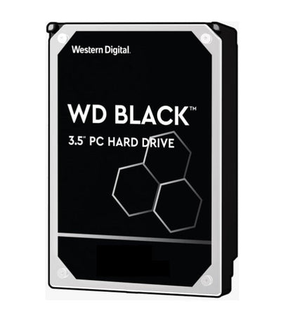 WESTERN DIGITAL Digital WD Black 1TB 3.5\' HDD SATA 6gb/s 7200RPM 64MB Cache CMR Tech for Hi-Res Video Games s
