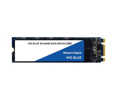WESTERN DIGITAL Digital WD Blue 500GB M.2 SATA SSD 560R/530W MB/s 95K/84K IOPS 200TBW 1.75M hrs MTTF 3D NAND 7mm s