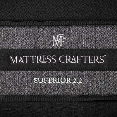 2.2 Superior King Single Mattress 7 Zone Pocket Spring Memory Foam