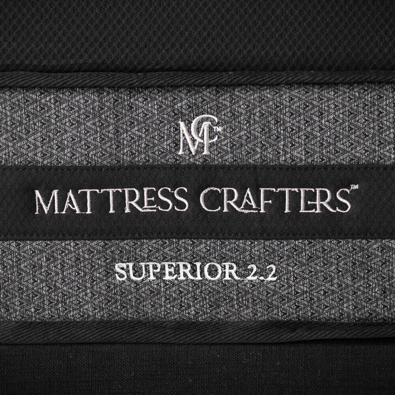 2.2 Superior Queen Mattress 7 Zone Pocket Spring Memory Foam