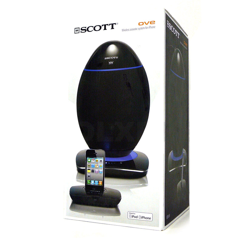 Scott 2.4Ghz Wireless OVE Speaker System USB SD Bluetooth 20w RMS