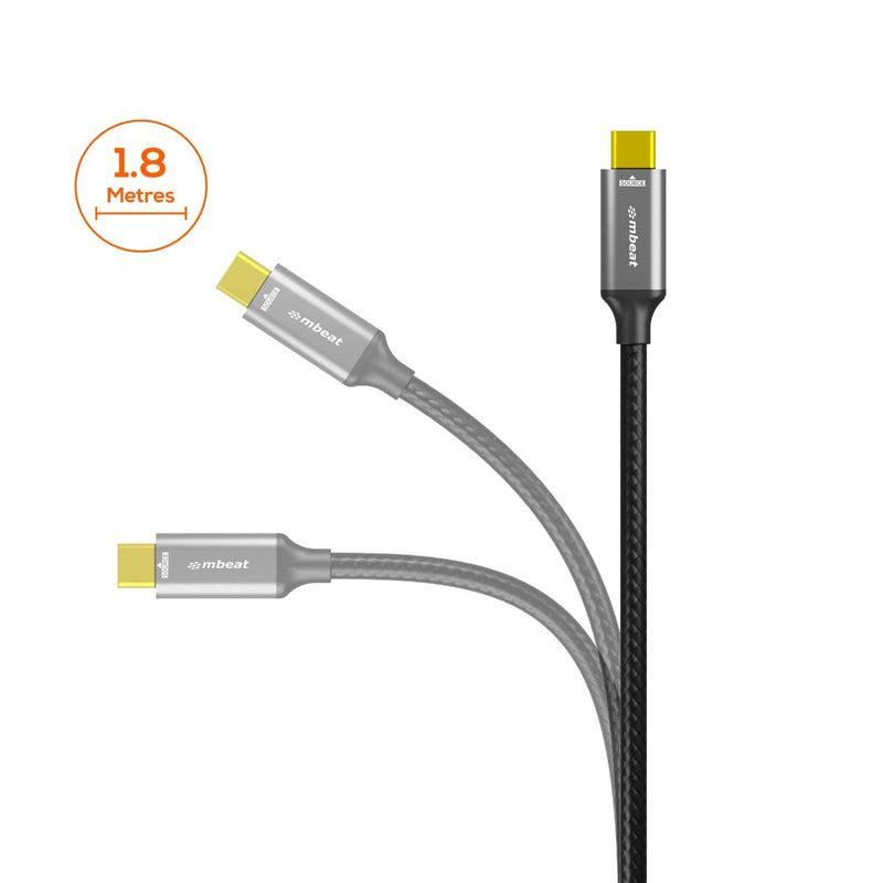 mbeat Tough Link 8K 1.8m USB-C to HDMI Cable