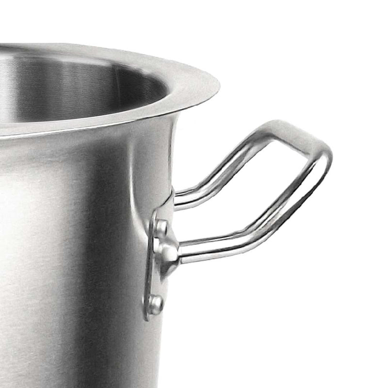 SOGA Stock Pot 113L Top Grade Thick Stainless Steel Stockpot 18/10 Without Lid