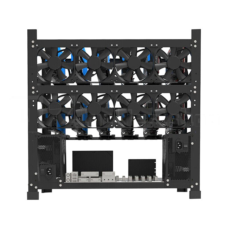 12 GPU 3 Layers Open Mining Rig Frame Mining Case Rack Tools Motherboard Bracket