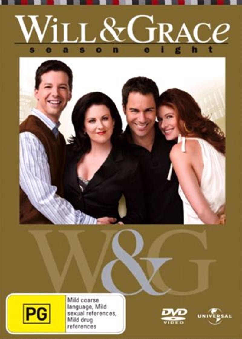 Will and Grace - Season 08 DVD