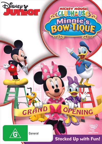 Mickey Mouse Clubhouse - Minnie's Bow-Tique DVD
