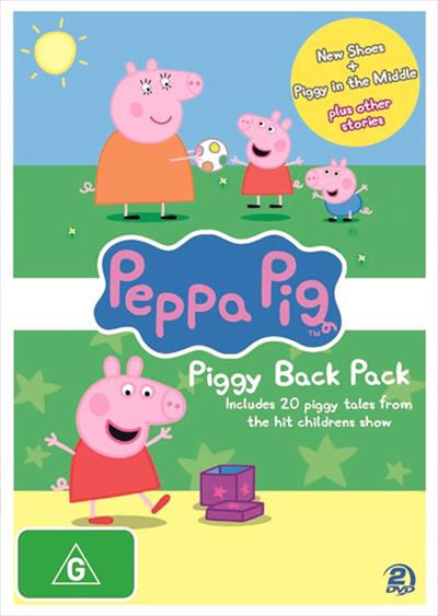 Peppa Pig - Piggy Back Pack - Collection 2 DVD